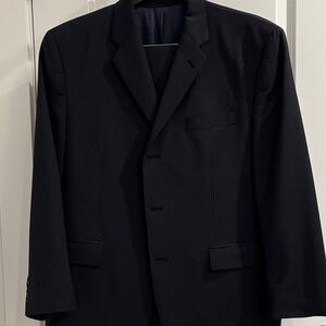 Calvin Klein Navy Blue Tailored Men’s Suit